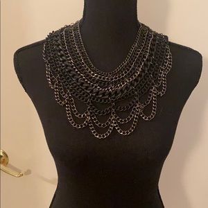 Black Chain Baublebar Statement Necklace